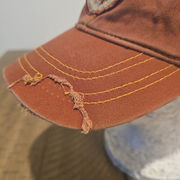 Myrtle Beach South Carolina Patch Distressed Dad Hat Cap Strapback Adjustable - Picture 3 of 9